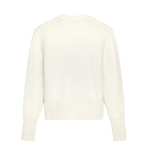 Mint Velvet Cream Asymmetric Knit Cardigan